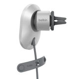 Cargador Magnético Belkin con Magsafe para Carro 15W - Gris