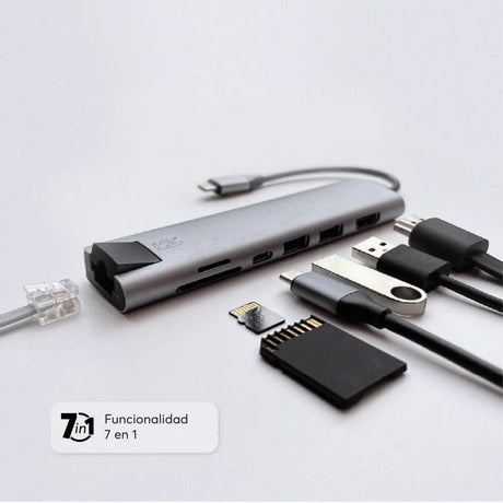 Multipuerto_Ultra_NCO_MacBook_USB-C_Gris_Espacial_Imagen_posicion_4_iShop_Panama