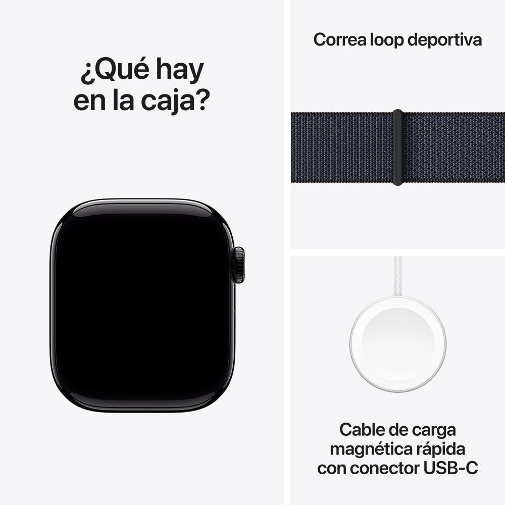 Apple Watch Series 10 (GPS) Correa Loop Deportiva