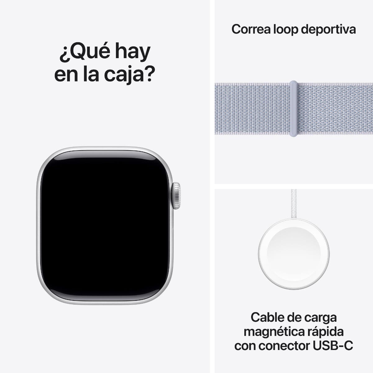 Apple Watch Series 10 (GPS) Correa Loop Deportiva