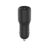 Cargador doble para carro Belkin 42W USB-C a USB-A - Negro
