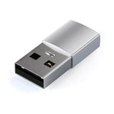 Adaptador Satechi USB-A a USB-C - Plata